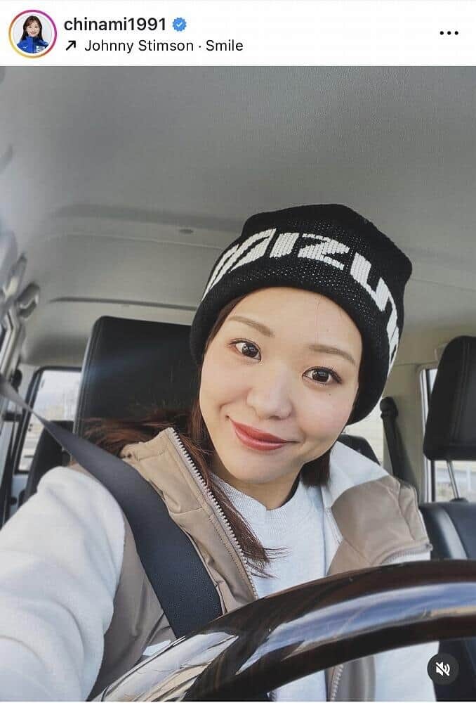 吉田知那美選手のインスタグラム（＠chinami1991）より