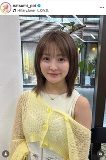 美女プロレスラー・なつぽい、リング上とのギャップにドキっ　ミニスカコーデで「可愛さ爆発」「女神すぎ」