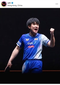 【卓球】張本智和に「盲目的な楽観主義は打ち砕かれた」　中国メディア自国代表を酷評...「恥辱は改善のきっかけとなるべき」