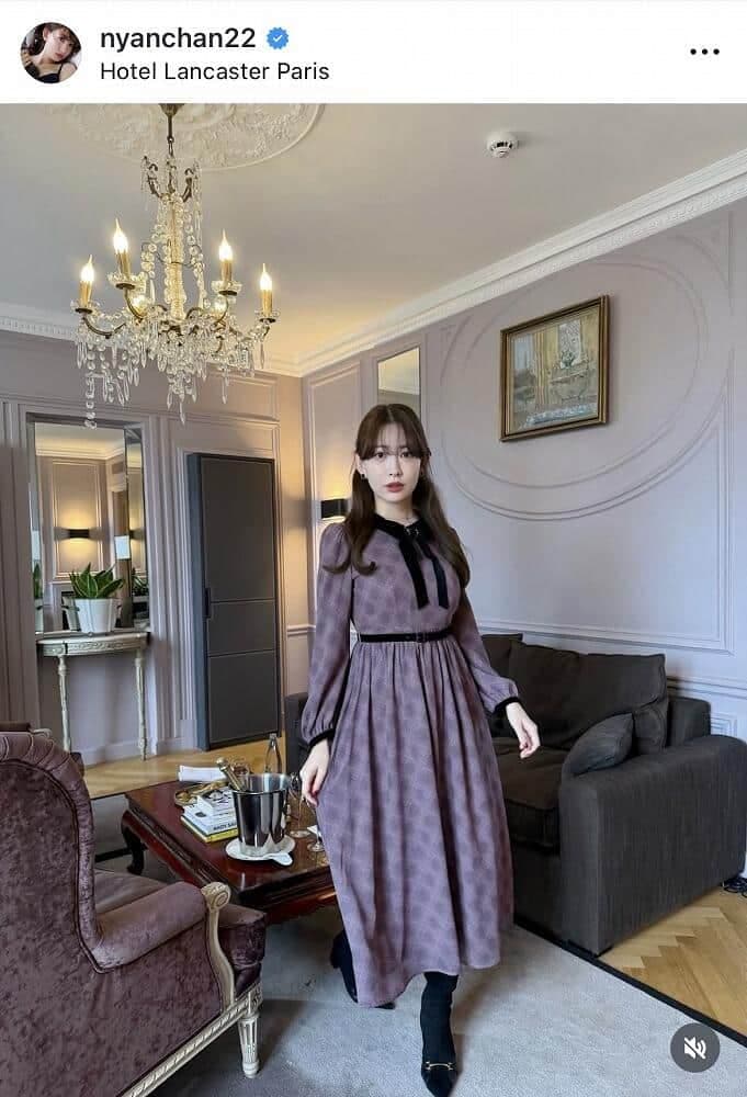 小嶋陽菜さんのインスタグラム(@nyanchan22)より