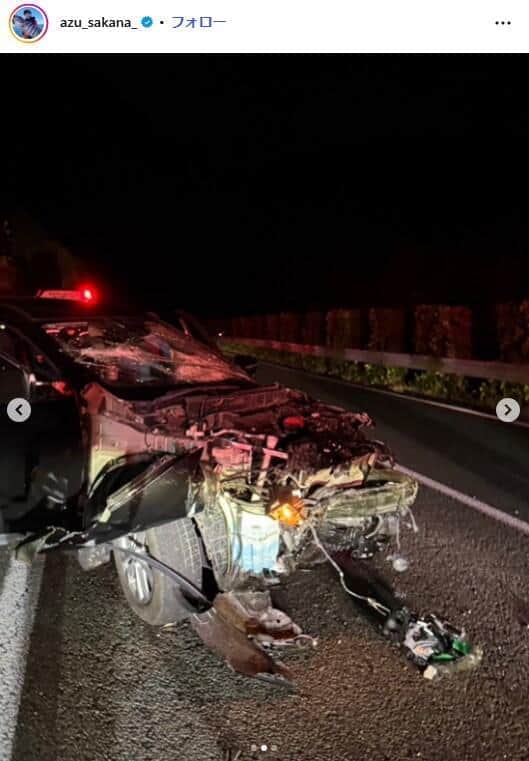 神野梓さんのインスタグラム（＠azu_sakana_）より