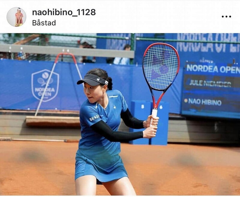 日比野菜緒選手のインスタグラム(@naohibino_1128)より