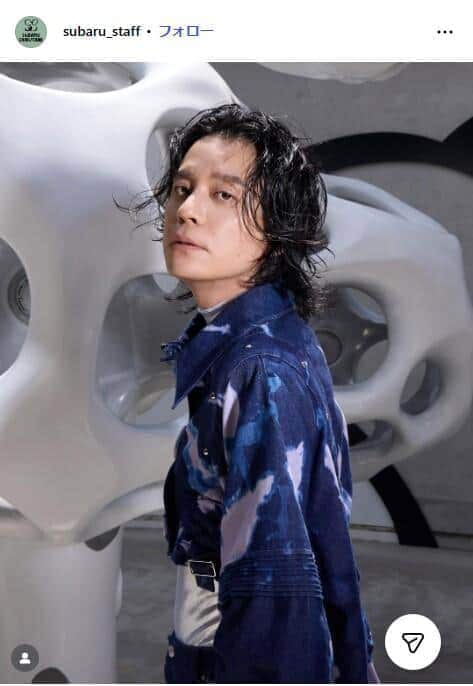 渋谷すばるさんのインスタグラム（＠subaru.shibutani.official）より