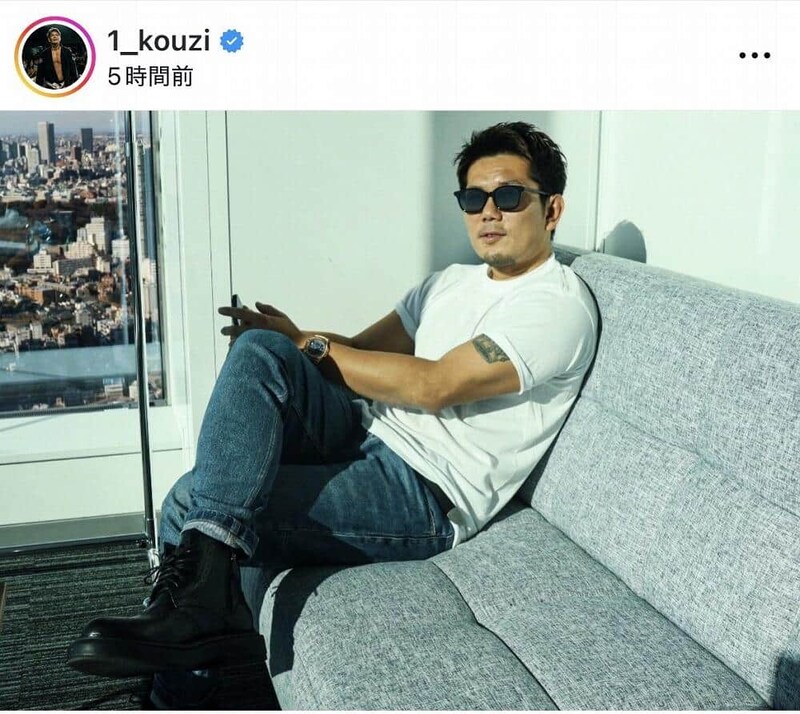 皇治選手のインスタグラム（＠1_kouzi）より