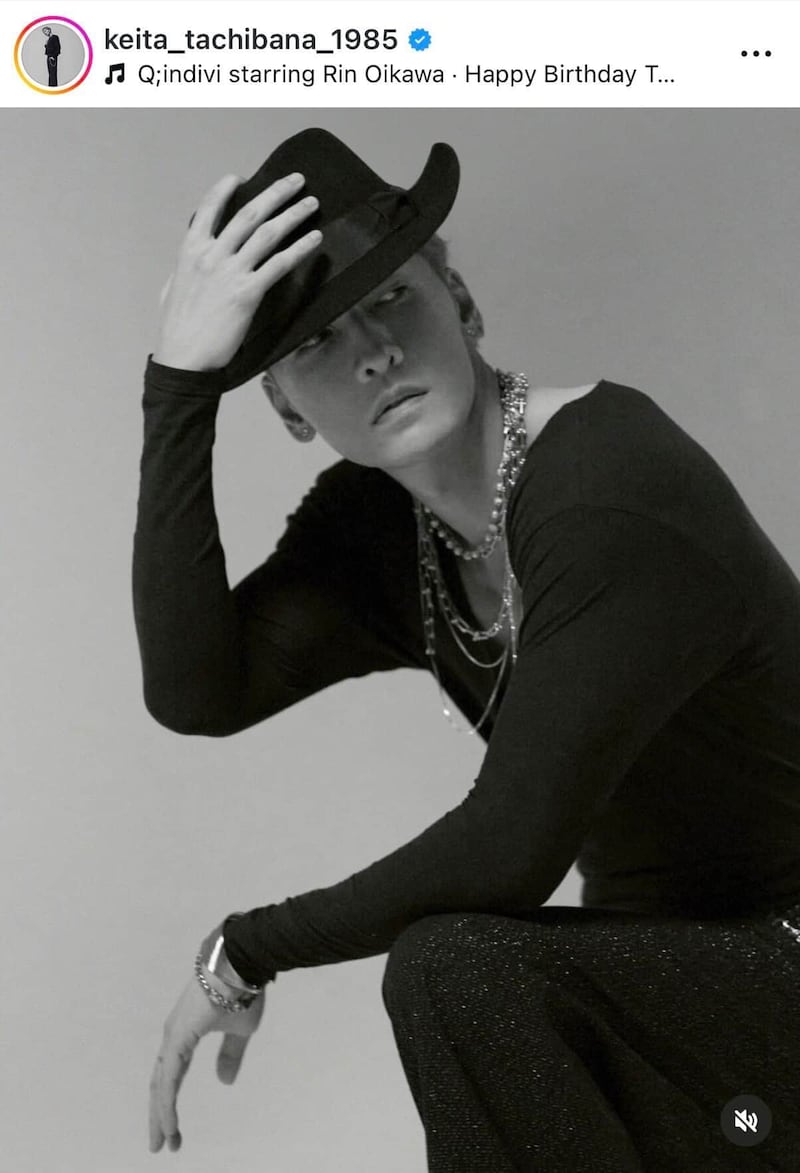 橘慶太さんのインスタグラム（＠keita_tachibana_1985）より