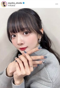 「役満ボディー」岡田紗佳、膝上ミニスカ×ブーツ＆巻き髪ポニテで超キュート　「ホント可愛い」悶絶