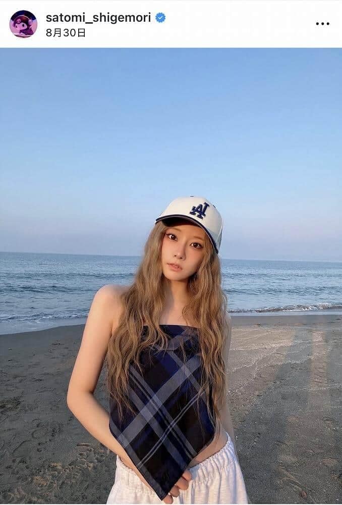 重盛さと美さんのインスタグラム（＠satomi_shigemori）より