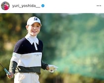 女子ゴルフの吉田優利、タンクトップ姿で真剣トレーニングかっこよすぎ　さまざまなメニューこなす