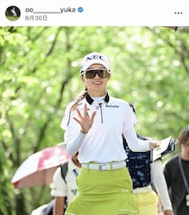 女子ゴルフの安田祐香、脚ながっ...ショーパンコーデの神スタイルに衝撃　「レベルが違う」「美人すぎ」