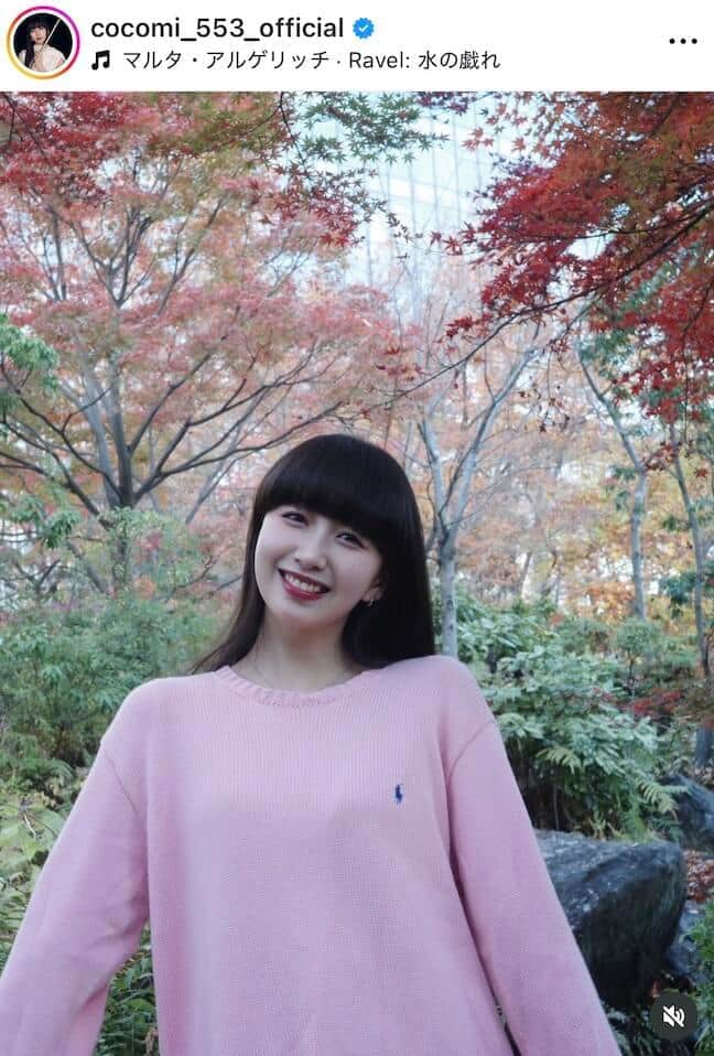 Cocomiさんのインスタグラム（＠cocomi_553_official）より