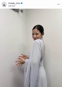 今田美桜、ドキっ...色気ダダ漏れタイトなロングドレスでまぶしすぎ　「まって、めっちゃ可愛い！」