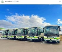 高速バス「全焼」でもケガ人なし＆荷物無事　対応にX称賛、年2訓練の北都交通「臨機応変な判断が活きた」