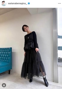 渡邊渚、一人旅兼仕事でNYへ...笑顔ショット　「好きな場所に身を置く方が心身ともに健康でいられる！」