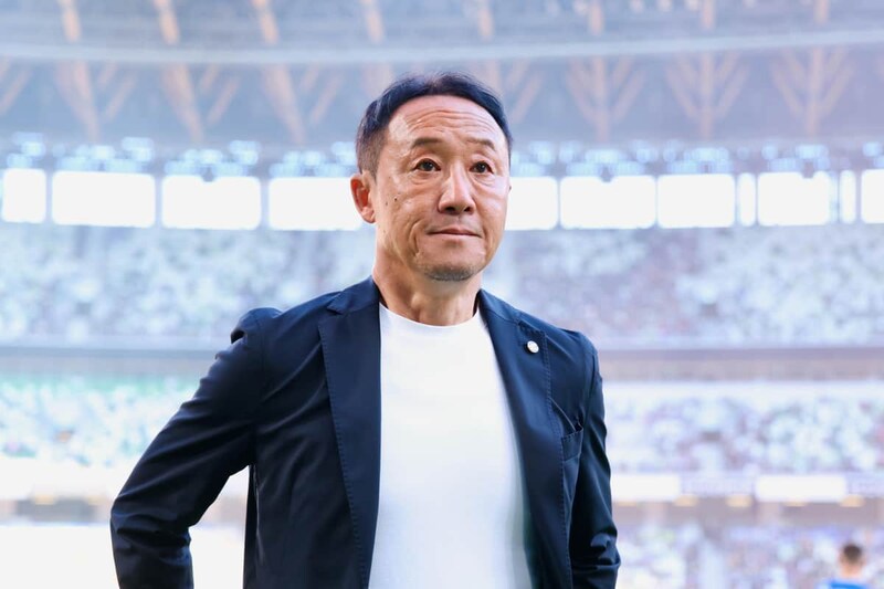 FC町田ゼルビアの黒田剛監督。「不適切発言」が問題になった(写真:長田洋平/アフロスポーツ)