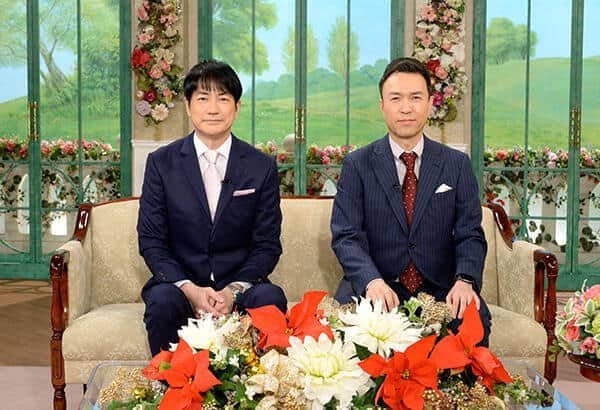 ゲスト出演した羽鳥慎一アナと玉川徹さん（徹子の部屋公式サイトより）