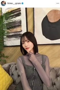 新谷姫加「肌加工もなにもしてないよん」　カメラ目線どアップショットかわいすぎ...「ビジュ最高すぎる！」