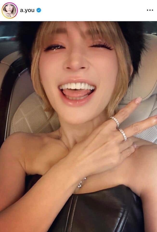 浜崎あゆみさんのインスタグラム（＠a.you）より