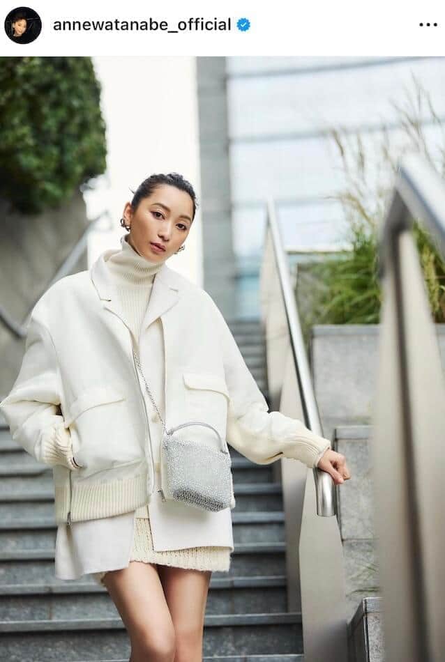 杏さんのインスタグラム(@annewatanabe_official)より