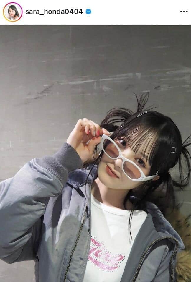 本田紗来さんのインスタグラム（＠sara_honda0404）より