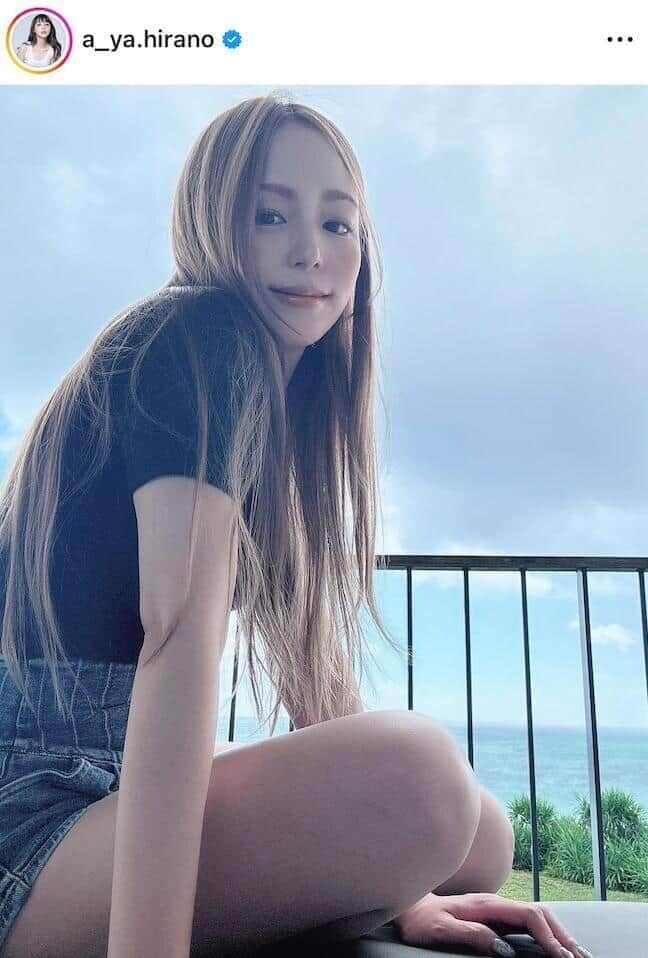 平野綾さんのインスタグラム(@a_ya.hirano)より