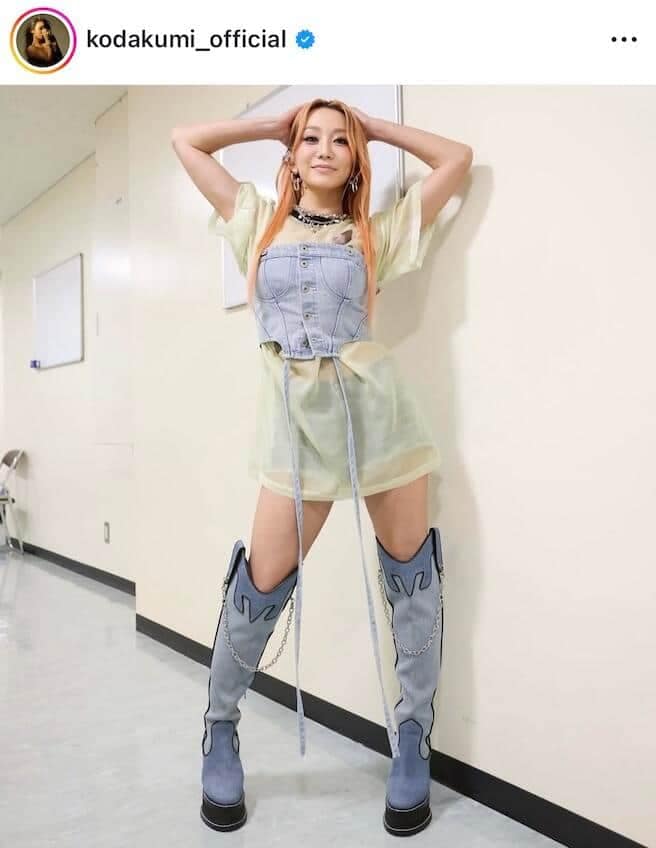 倖田來未さんのインスタグラム(@kodakumi_official)より