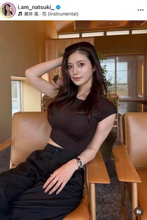 「令和の峰不二子」阿部なつき、肩出し白ノースリーブのニット姿が破壊力抜群　「別次元の美しさ」