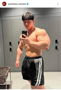 横川尚隆、デカすぎ肩＆背中鍛えるトレーニングのこだわり　「他の部位の迫力に追いつけるように」