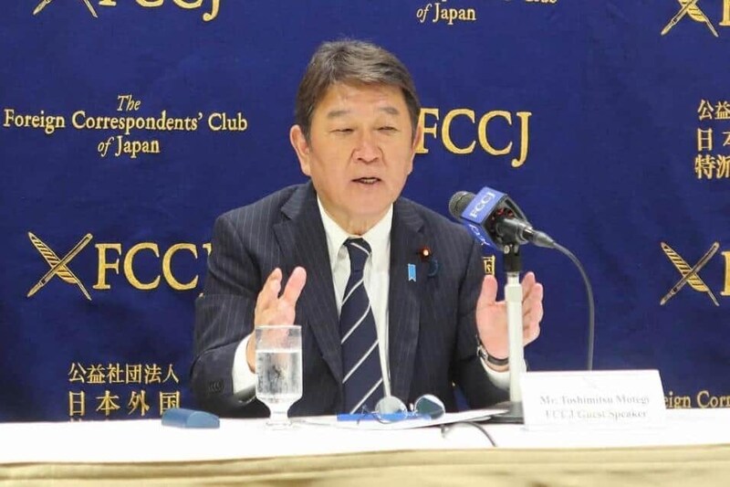 自民党の茂木敏充前幹事長。子ども食堂訪問が波紋を広げている