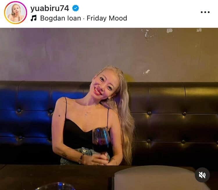 あびる優さんのインスタグラム（＠yuabiru74）より