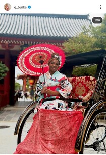 女子走り幅跳び米代表・バークス選手、日本で刺身に初挑戦　「悪くはなかったんだけど」笑顔のぞかせ