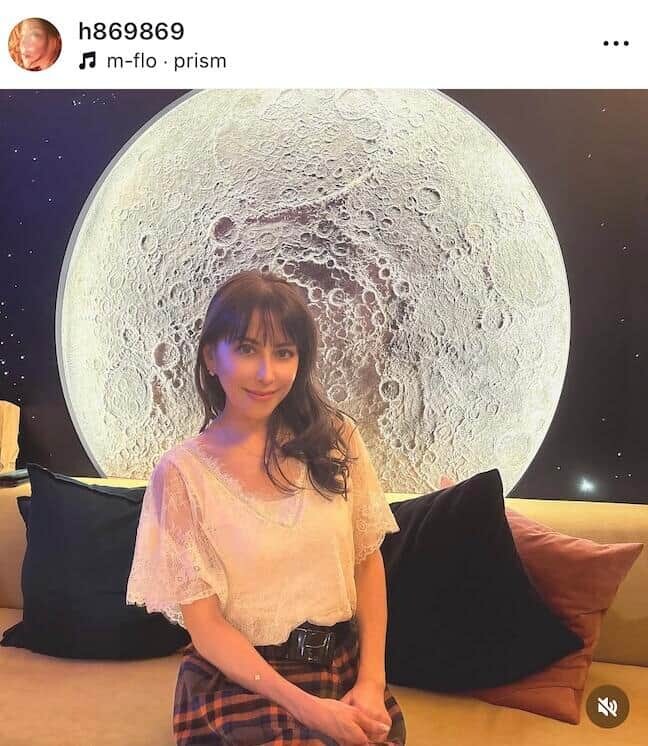 西本はるかさんのインスタグラム(@h869869)より