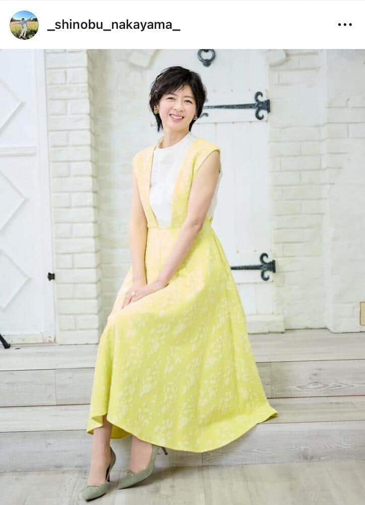 中山忍さんのインスタグラム（＠_shinobu_nakayama_）より