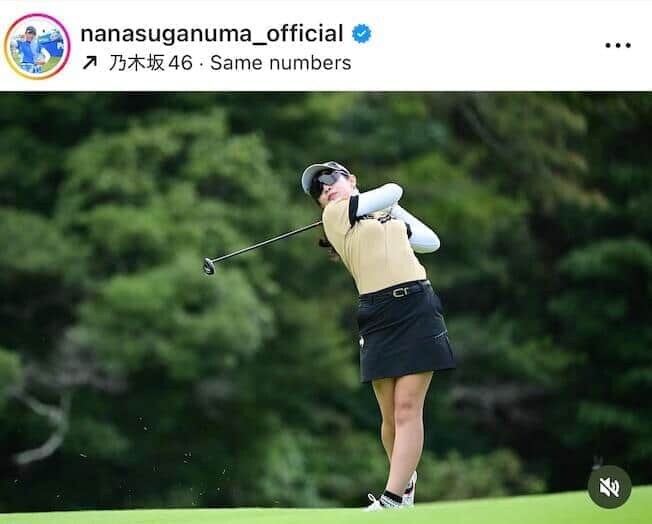菅沼菜々さんのインスタグラム(@nanasuganuma_official)より