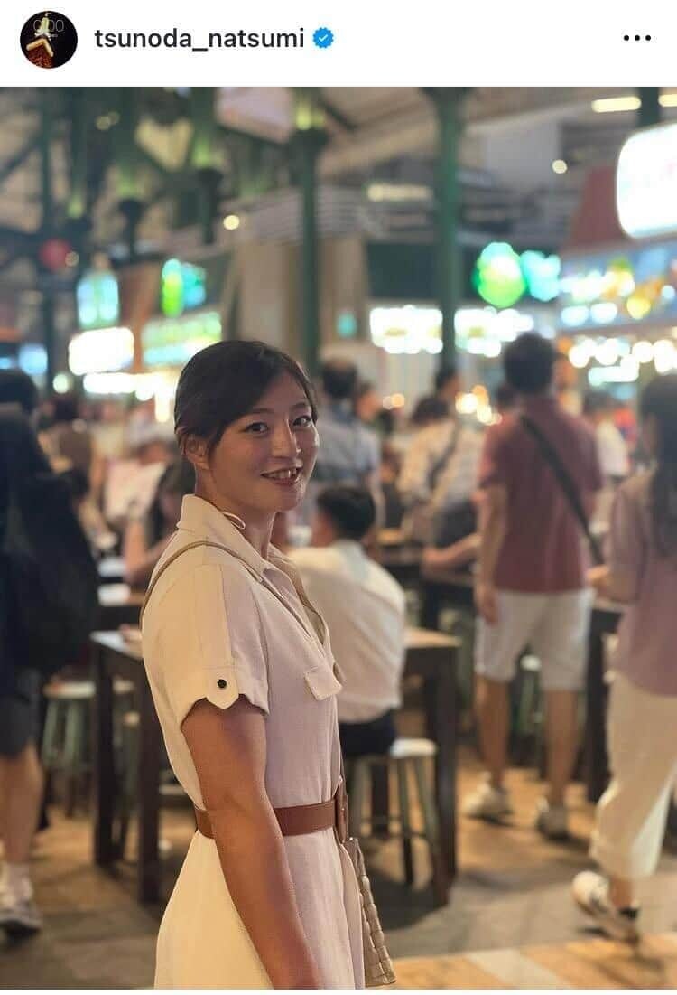 角田夏実さんのインスタグラム(@tsunoda_natsumi)より