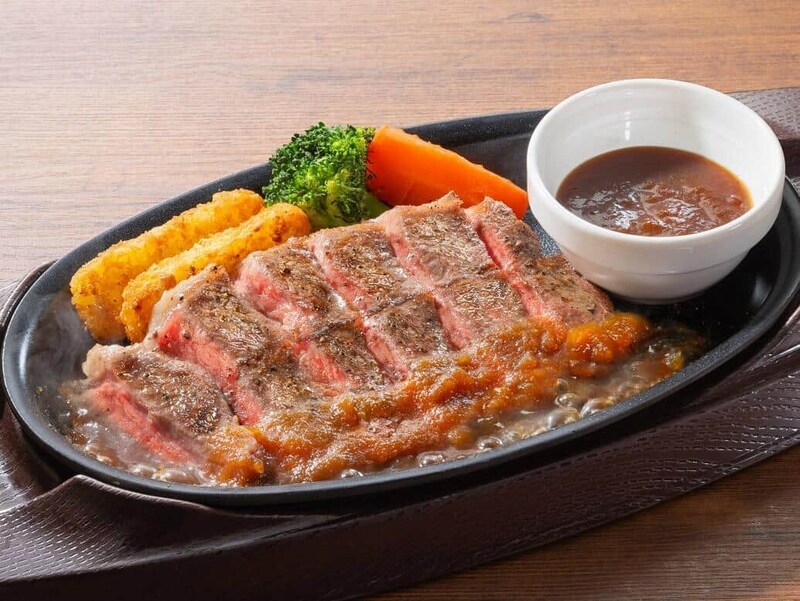 フェアのステーキ商品(プレスリリースから)