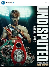 井上尚弥は「偉大だが伝説ではない」、ライト級挑戦で「史上最高の選手」に...「クロフォードは止まらなかった」【米メディア】