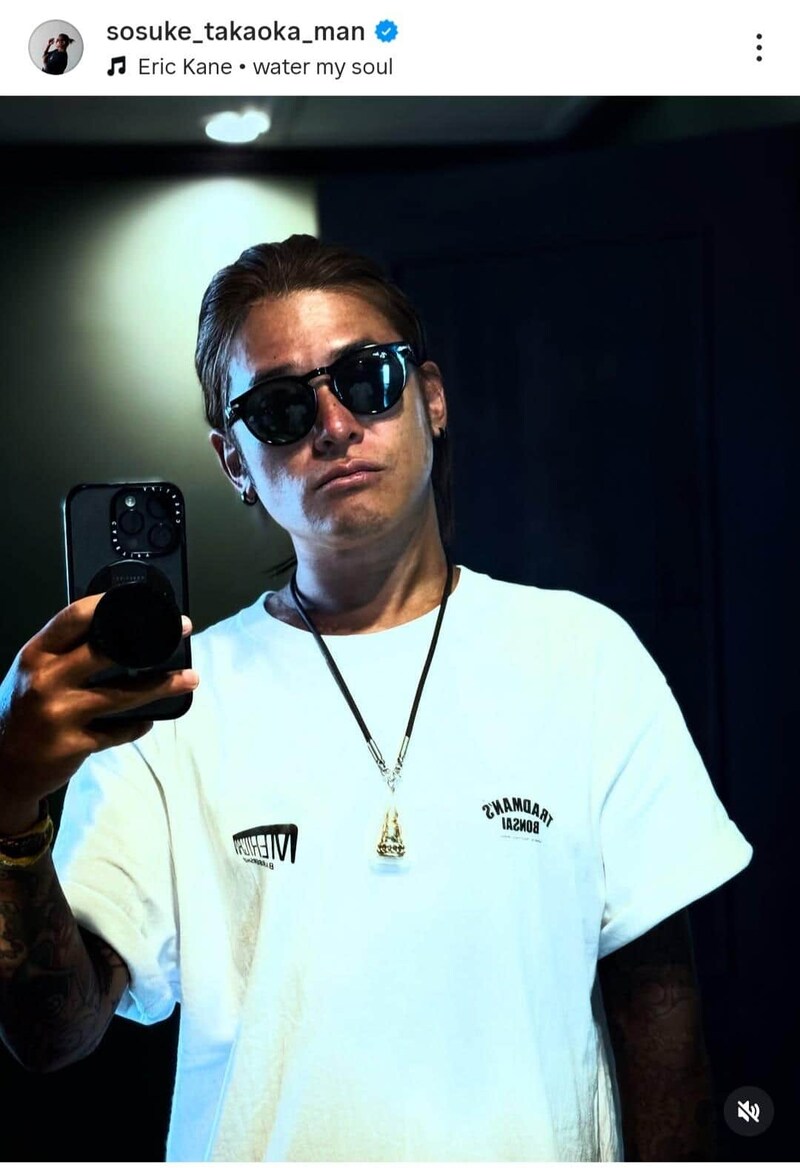 高岡蒼佑さんのインスタグラム(@sosuke_takaoka_man)より