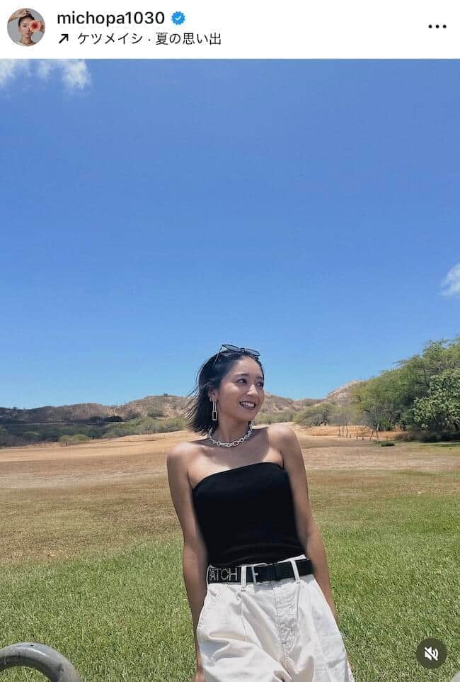 みちょぱさんのインスタグラム(@michopa1030)より