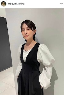 奥菜恵、色気ダダ漏れシアーなドレスで...華やかオーラただよう美貌　「お姫様みたい」「相変わらずお綺麗」
