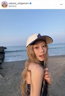 重盛さと美、スウェットのセットアップでも...最強のかわいさダダ漏れ　「めちゃくちゃ良き」