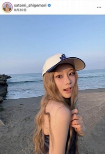 重盛さと美、スウェットのセットアップでも...最強のかわいさダダ漏れ　「めちゃくちゃ良き」