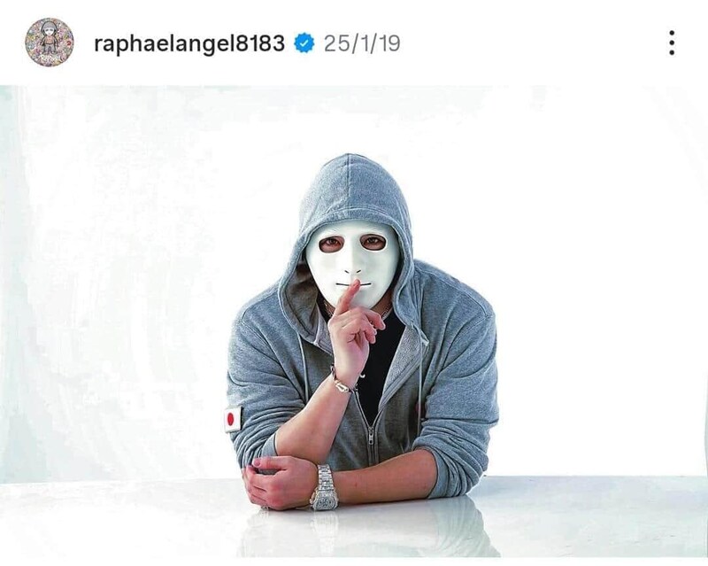 ラファエルさんのインスタグラム（＠raphaelangel8183）より