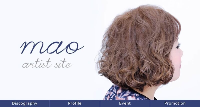maoさんの公式サイトより
