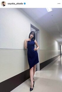 「役満ボディー」岡田紗佳、ミニ丈チャイナドレスで色気ダダ漏れ...神スタイル炸裂　「ずっと見てられる可愛さ」