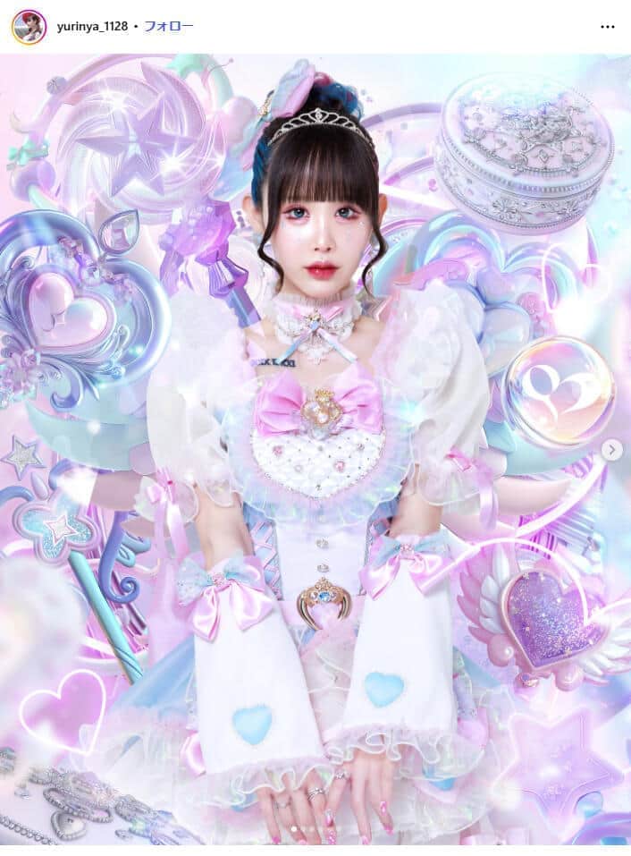 ゆりにゃさんのインスタグラム（＠yurinya_1128）より