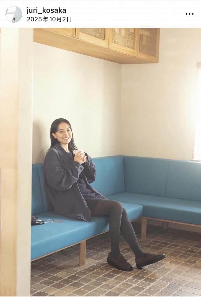 上坂樹里さんのインスタグラム(@juri_kosaka)より