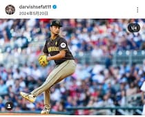 ダルビッシュ有が小さく見える！？格闘家との写真に衝撃　196cm＆100kgなのに...「錯覚？」「どゆことw」