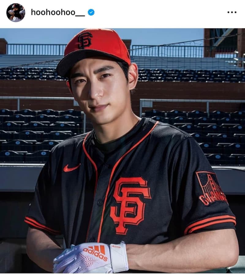 イ・ジョンフ選手（本人インスタグラムより）