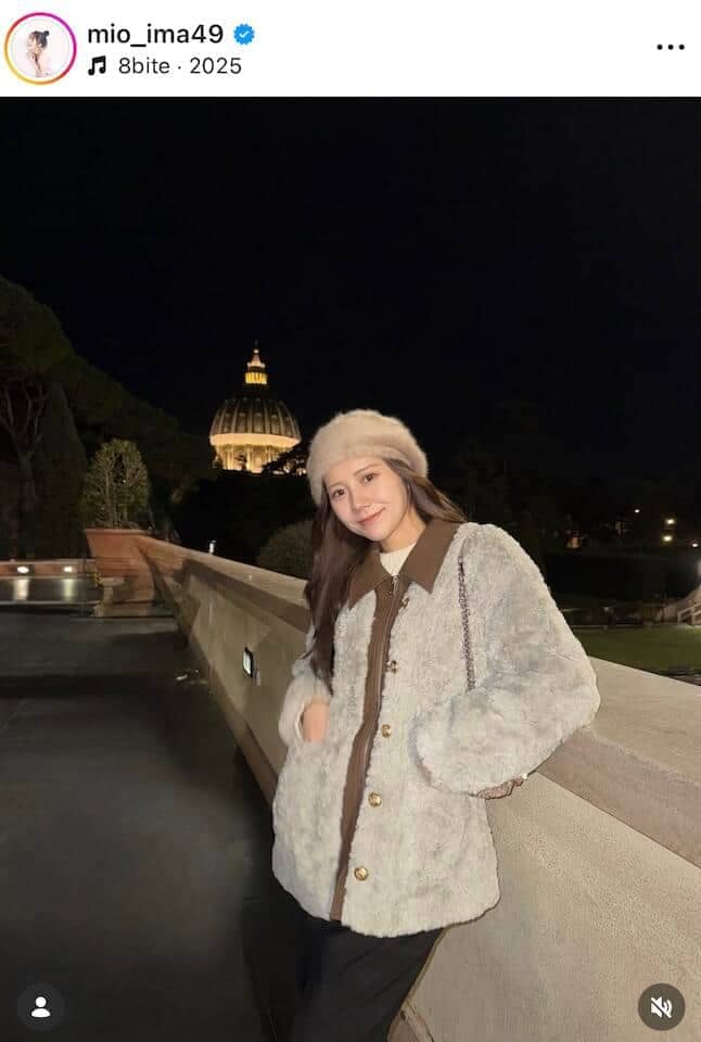 今井美桜さんのインスタグラム（＠mio_ima49）より