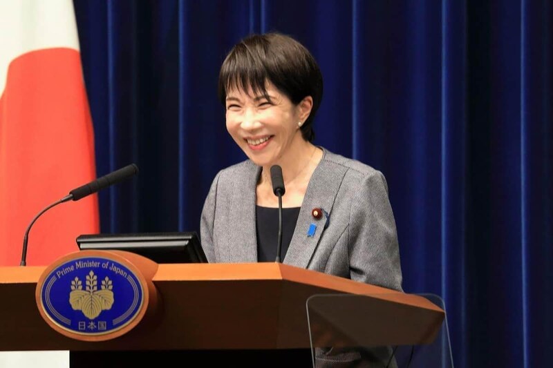 高市早苗首相（2025年12月撮影）。政権支持率が若者のマインドに影響？